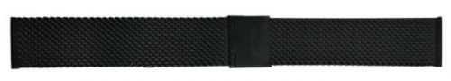 Traser náramek ocelový milanese pro modely P59 - ocelový PVD černý / šíře 18 mm