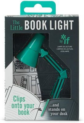 Miniretro světlo na knihu - mint
