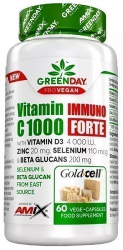 Amix ProVegan Vitamin C 1000 Immuno FORTE 60 kapslí