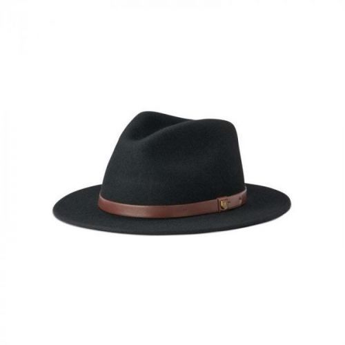 klobouk BRIXTON - Messer Fedora Black (BLACK) velikost: XL