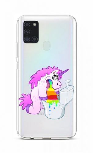 Kryt TopQ Samsung A21s silikon Hard Morning 52111