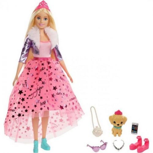 Barbie princezna GML75 růžová sukně