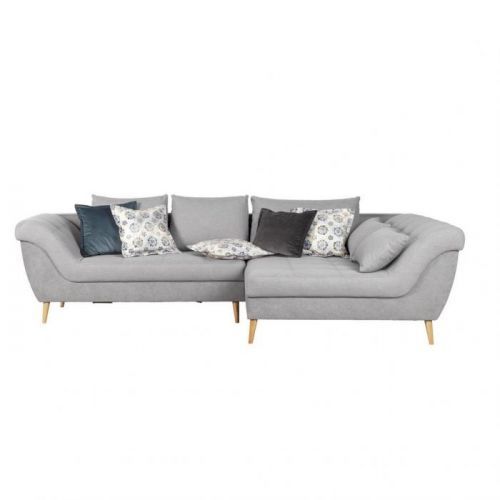 Carryhome SEDACÍ SOUPRAVA, textil, šedá - šedá