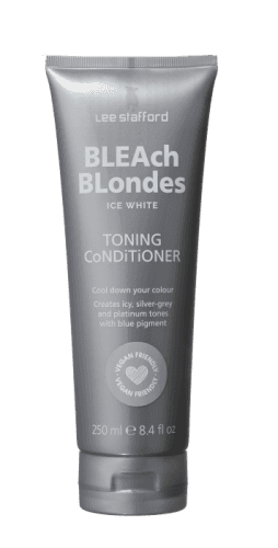 Lee Stafford Bleach Blondes Ice White kondicionér s modrým pigmentem, 250 ml