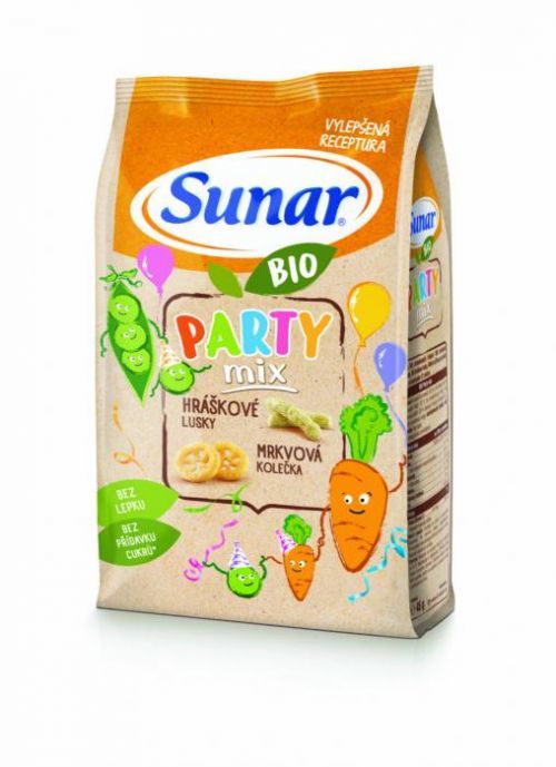 Sunar BIO Party mix křupky 45 g