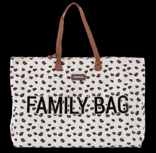 Childhome, Cestovní taška Family Bag Canvas Leopard