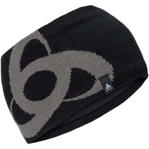 Odlo HEADBAND CERAMIWARM MID GAGE černá NS - Unisex čelenka