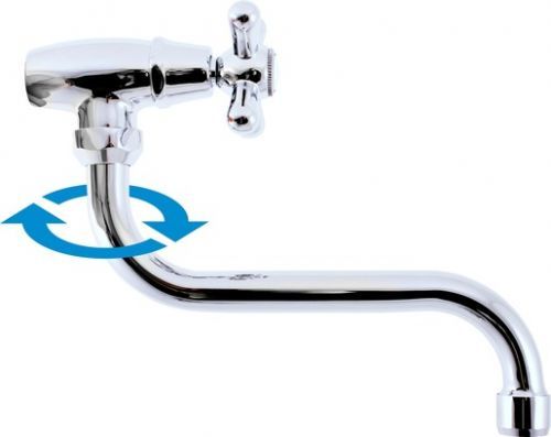 Umyvadlová baterie RAV SLEZÁK MORAVA s otočným ramínkem chrom MK192