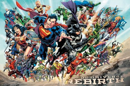 GB EYE Plakát, Obraz - DC Universe - Rebirth, (61 x 91,5 cm)
