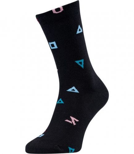 Cyklistické ponožky Silvini Dogana Black-turquoise 36-38