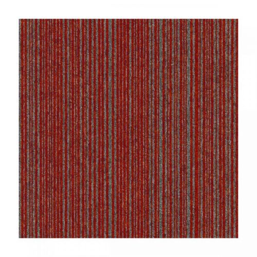 Mujkoberec.cz Kobercový čtverec Coral Lines 60380-50 červeno-šedý - 50x50 cm Červená