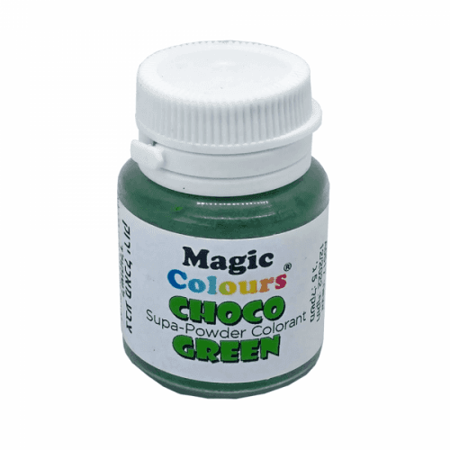 Prášková barva do čokolády 5g Choco Green - Magic Colours
