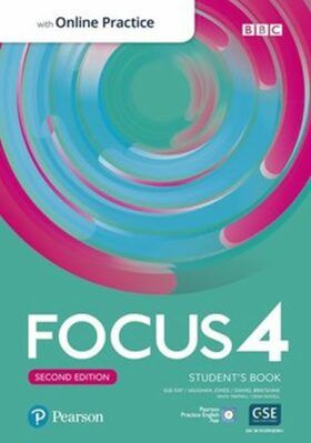 Focus 4 Student's Book with Standard Pearson Practice English App (2nd) - Sue Kay