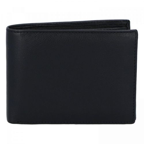 Kožená pánská černá peněženka - ItParr černá