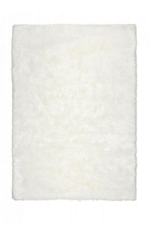 Flair Rugs koberce Kusový koberec Faux Fur Sheepskin Ivory - 60x90 cm Bílá