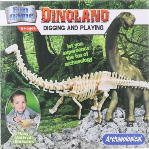 Tesání Brontosaurus kostra