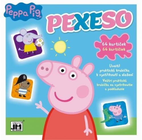 Jiri Models Pexeso v sešitu - Prasátko Peppa 2600-4