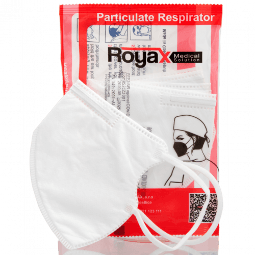 Royax respirátor FFP2 vel. M, 5ks