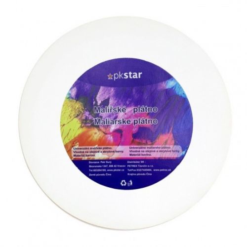 Plátno malířské kulaté - průměr 20 cm PK53-20