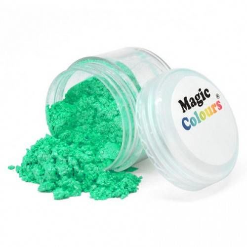 Jedlá prachová perleťová barva 8ml Turquoise Glamour - Magic Colours