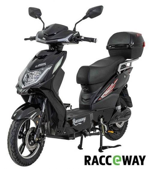 RACCEWAY E-fichtl černý-lesklý s baterií 20Ah