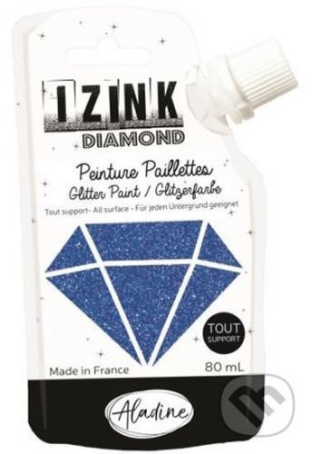 IZINK diamantová barva 80 ml / námořnická modrá - Aladine