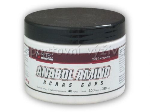 Hi Tec Nutrition Anabol Amino BCAA s 200 kapslí