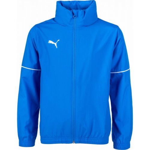 Puma TEAM GOAL RAIN JACKET JR  152 - Dětská sportovní bunda