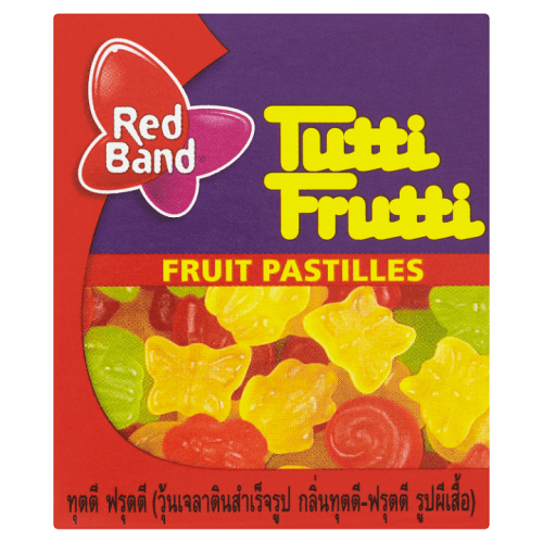 HAAS Tutti Frutti ovocné pastilky 15g