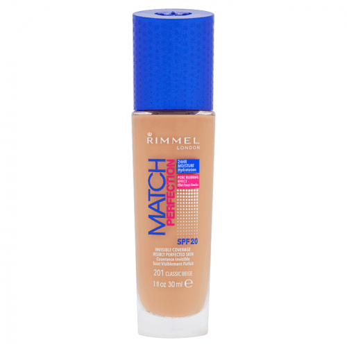 Makeup Rimmel London - Match Perfection 201 Classic Beige 30 ml