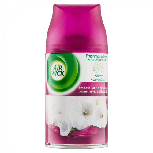 Air Wick Freshmatic Náplň do osvěžovače vzduchu jemný satén a měsíční lilie 250ml