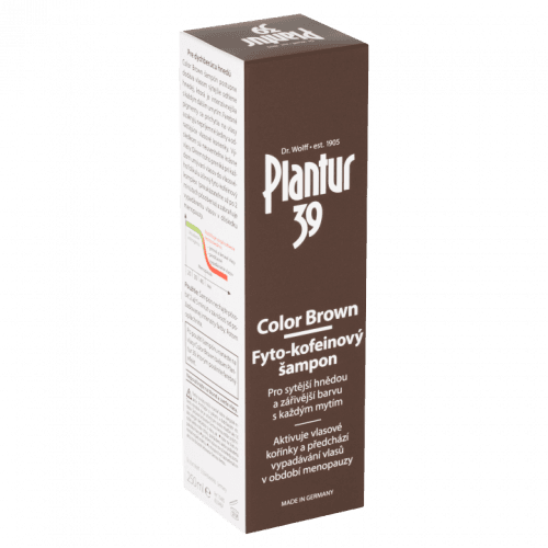 Plantur39 Color Brown Fyto-kofeinový šampon 250ml
