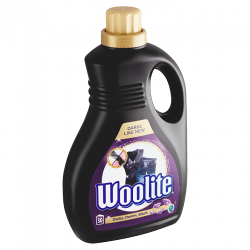 Woolite Darks, Denim, Black tekutý prací přípravek 30 praní 1,8l