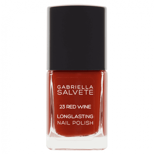 Gabriella Salvete Dlouhotrvající lak na nehty Longlasting Enamel (Nail Polish) 11 ml 23 Red Wine