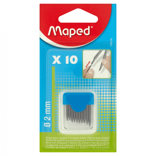 Maped tuhy do kružítka 2 mm 10 ks