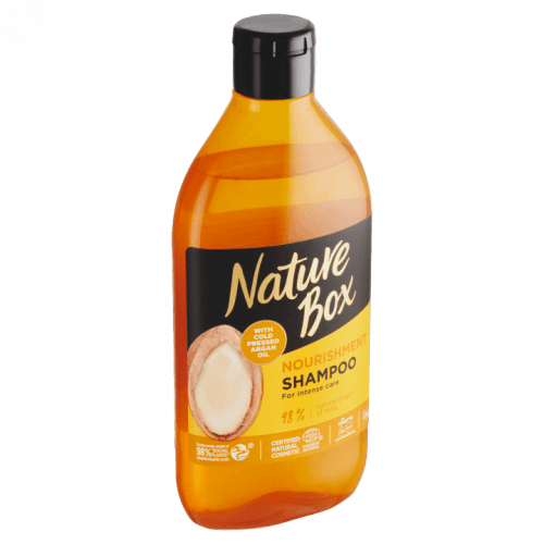 Nature Box Argan Oil vyživující šampon 385ml
