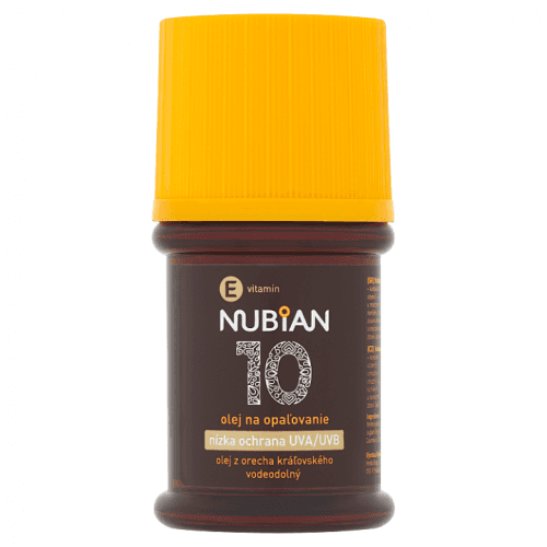 Nubian olej na opalovaní OF10 60 ml