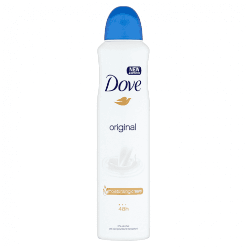 Dove Antiperspirant ve spreji Original 250 ml