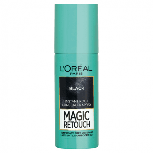 Loreal Paris Vlasový korektor šedin a odrostů Magic Retouch (Instant Root Concealer Spray) 75 ml 01 Black