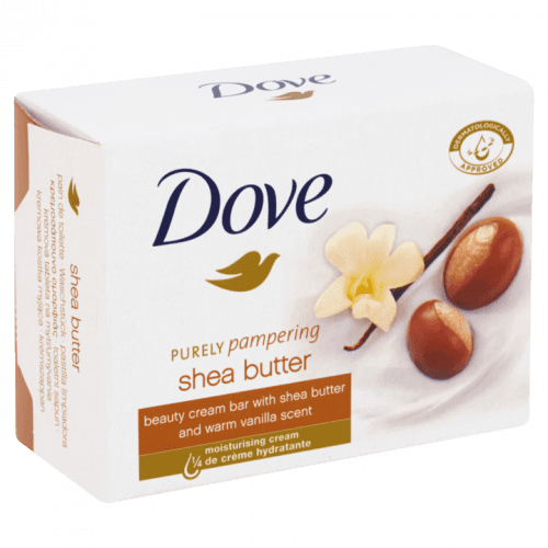Dove Krémová tableta Purely Pampering s vůní bambuckého másla a vanilky (Beauty Cream Bar)	100 g