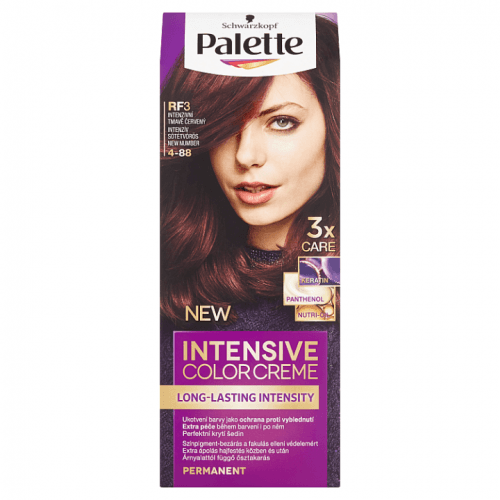 Schwarzkopf Palette Intensive Color Creme barva na vlasy Intenzivní Tmavě Červený RF3