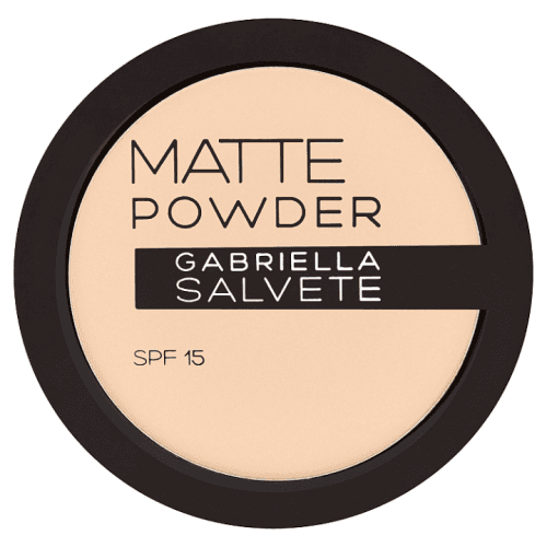 Gabriella Salvete Matte Powder SPF15 pudr 01 Ivory 8 g