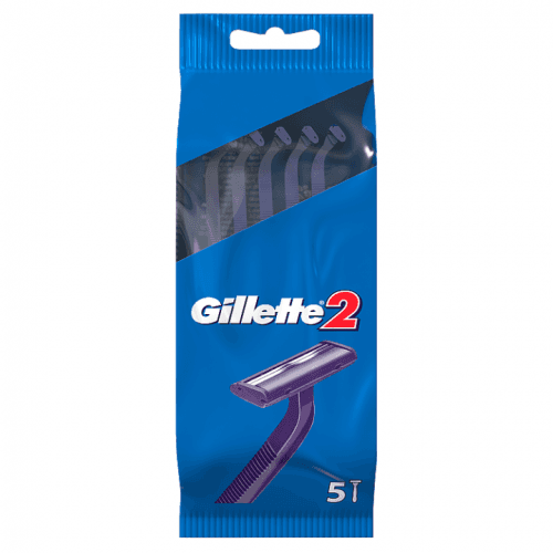 Gillette 2 pánský jednorázová holítka 5 ks pro muže