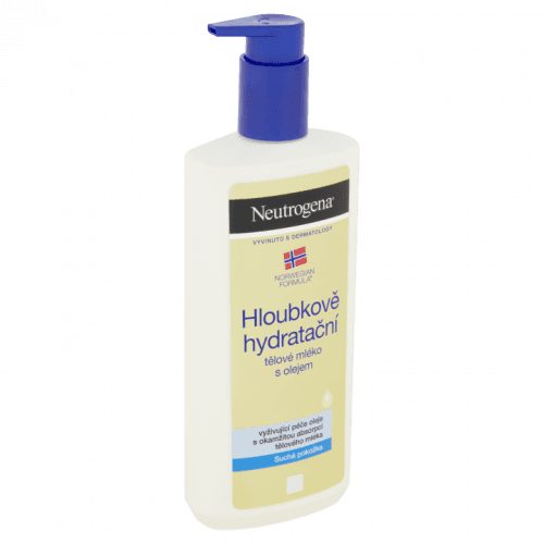 Neutrogena Hloubkově hydratační tělové mléko s olejem 400ml