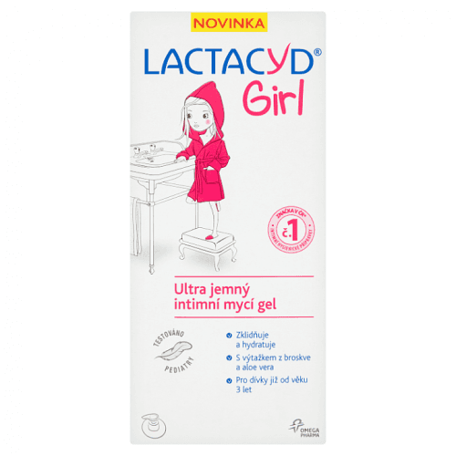 Lactacyd Girl Ultra jemný intimní mycí gel 200 ml