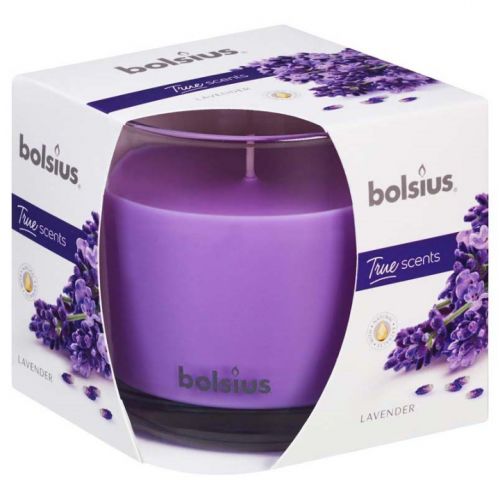 Bolsius Aromatic 2.0 svíčka ve skle Lavender 95x95mm
