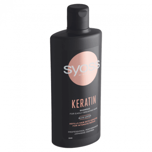 Syoss šampon Keratin pro jemné a lámavé vlasy 440ml