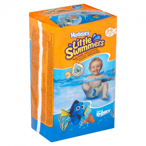 Huggies Little Swimmers Natahovací plenky na plavání 5-6 12-18kg 11 ks