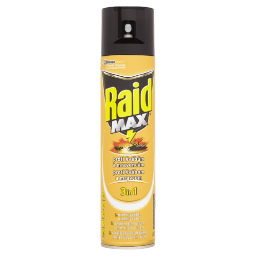 Raid Max Proti švábům a mravencům 3in1 400ml