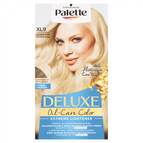 Palette Deluxe Zesvětlovač platinová blond XL9